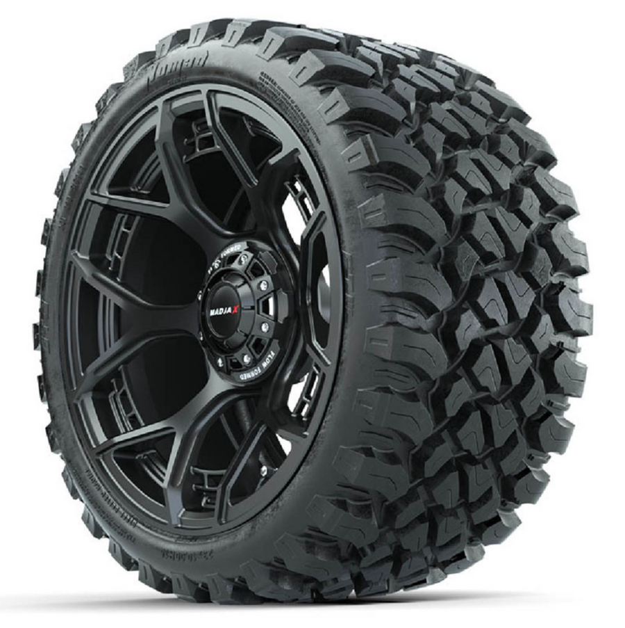 MadJax Flow Form Evolution Matte Black Wheels 15x7 with GTW Nomad MadJax Flow Form Evolution Matte Black Wheels 15x7 with GTW Nomad