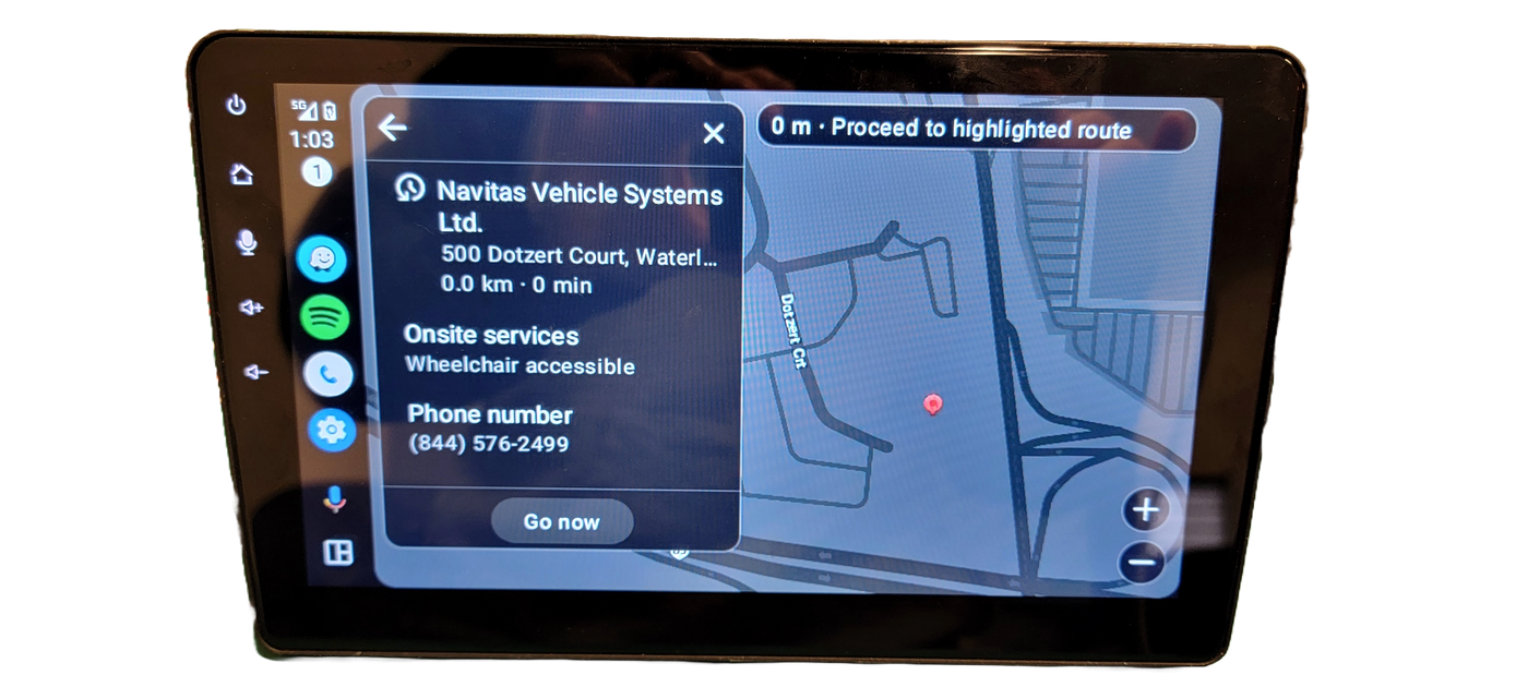 Navitas 10" Display (CAN), Navitas TAC2 Screen Upgrade