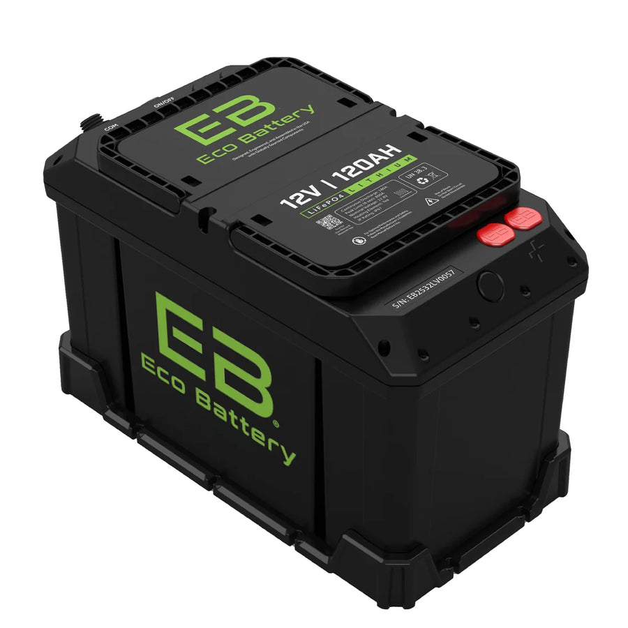 ECO Battery 12V 120Ah RV & Marine Lithium Battery