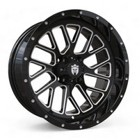 Empire Knight K2 15x7 Gloss Black Wheel with X Comp X/T Tire