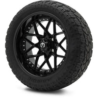 MODZ® 15" Formula Glossy Black Wheels & Off-Road Tires Combo