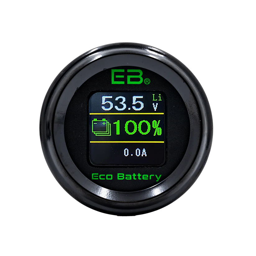 ECO Battery 51V 105Ah Skinny Battery Bundle, EZGO RXV (Factory Metal Tray)