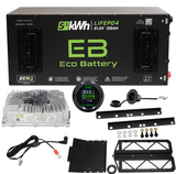 ECO Battery 51V 105Ah Skinny Battery Bundle, Polaris Ranger EV
