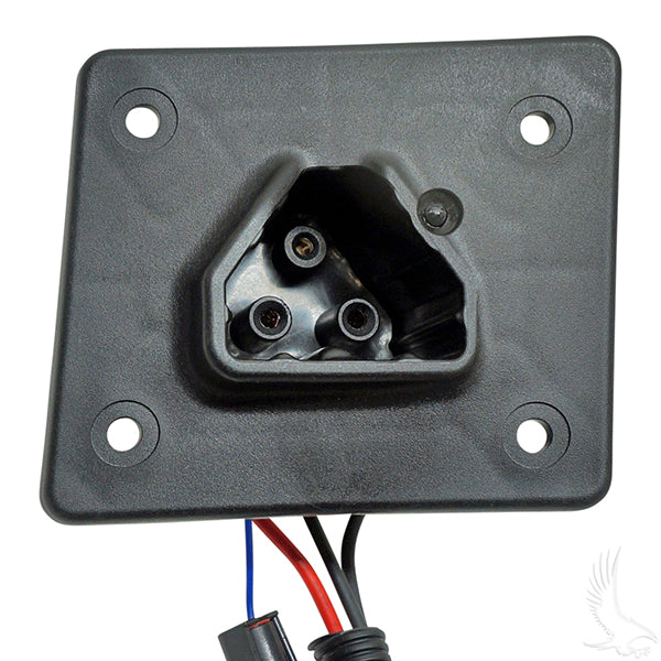 Charger Receptacle, EZGO TXT/RXV 48V