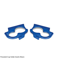 DoubleTake Sentry Dash Cup Holder Trim Set, Blue