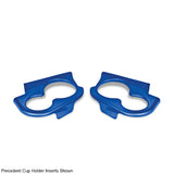 DoubleTake Sentry Dash Cup Holder Trim Set, Blue