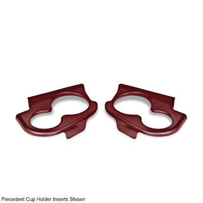 DoubleTake Sentry Dash Cup Holder Trim Set, Burgundy