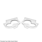 DoubleTake Sentry Dash Cup Holder Trim Set, Pearl