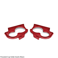 DoubleTake Sentry Dash Cup Holder Trim Set, Ruby