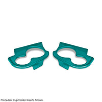DoubleTake Sentry Dash Cup Holder Trim Set, Teal