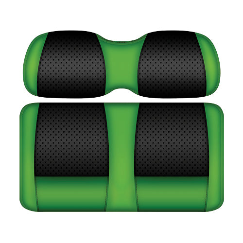DoubleTake Clubhouse Series Rear Cushion Set, Universal, Black/Lime