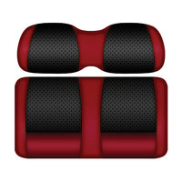DoubleTake Clubhouse Series Rear Cushion Set, Universal, Black/Ruby