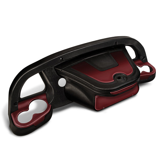 DoubleTake Sentry Dash Cup Holder Trim Set, Burgundy
