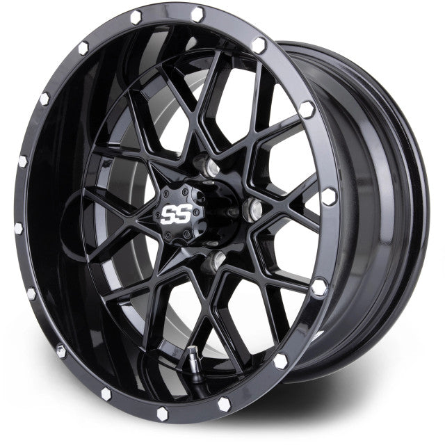 MODZ 14" Vortex Glossy Black Wheels
