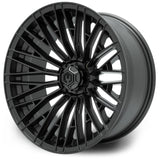 MODZ® Reaper Glossy Black 14" Golf Cart Wheel