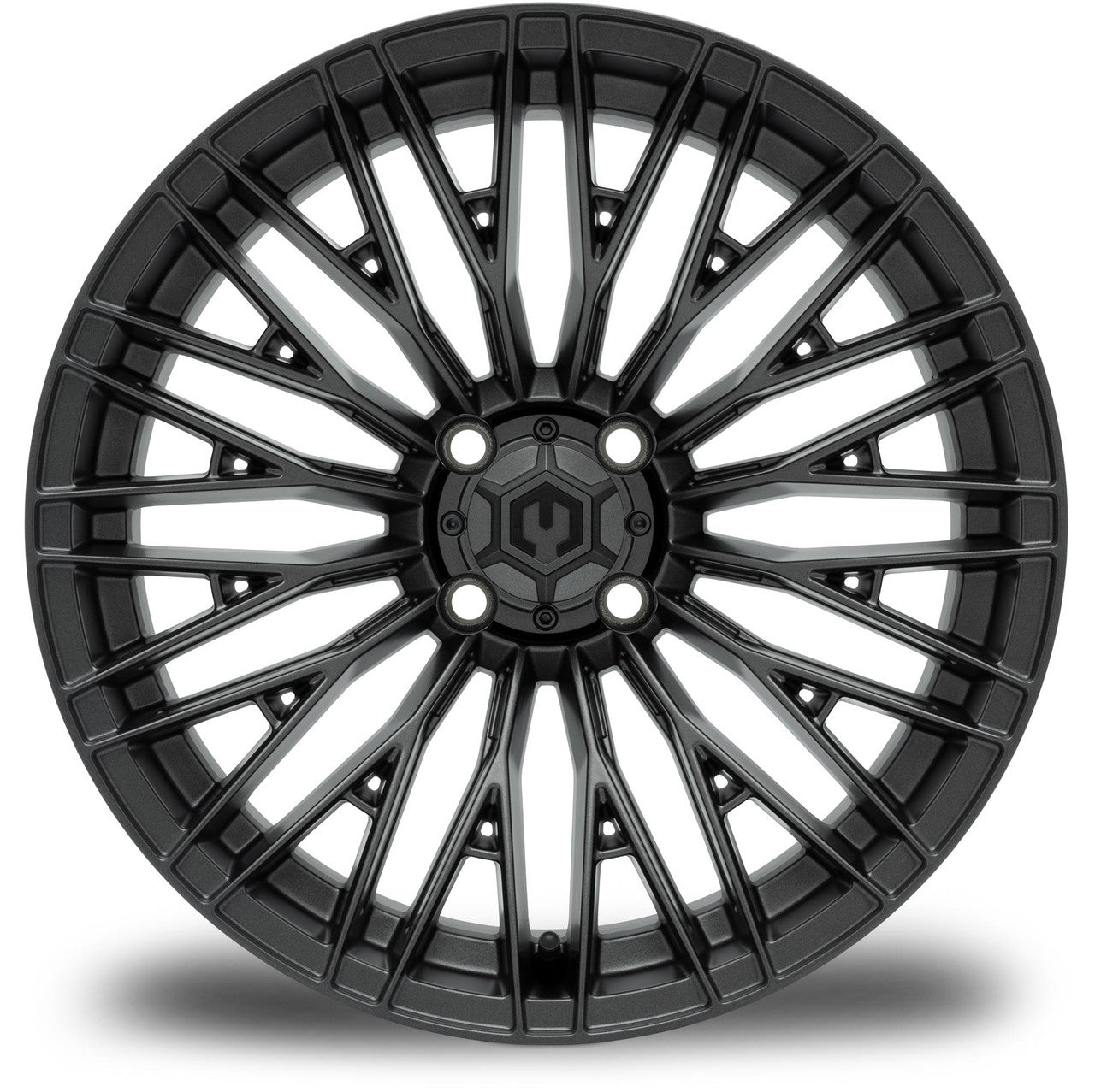 MODZ® Reaper Glossy Black 14" Golf Cart Wheel