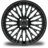 MODZ® Reaper Glossy Black 14" Golf Cart Wheel
