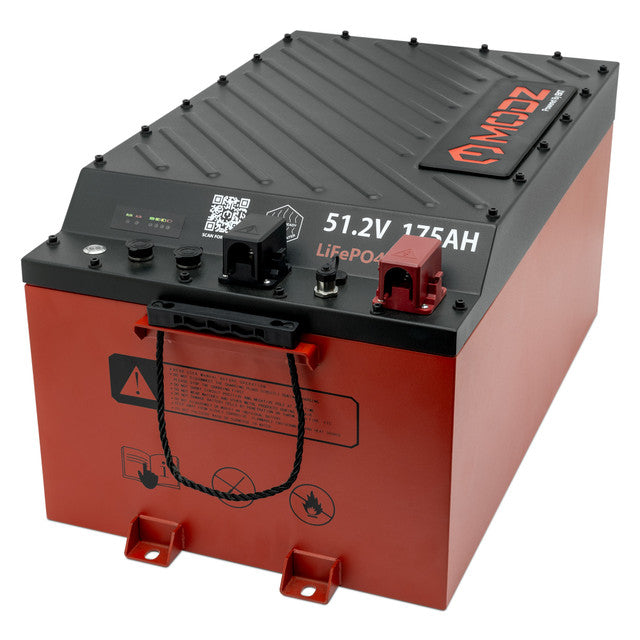 MODZ® 51.2V 175Ah Blade Lithium Golf Cart Battery Bundle