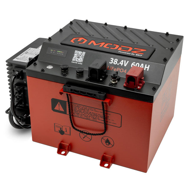 MODZ® 38.4V 60Ah Nano Lithium Golf Cart Battery Bundle