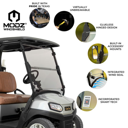 MODZ® Unbreakable Windshield, Club Car