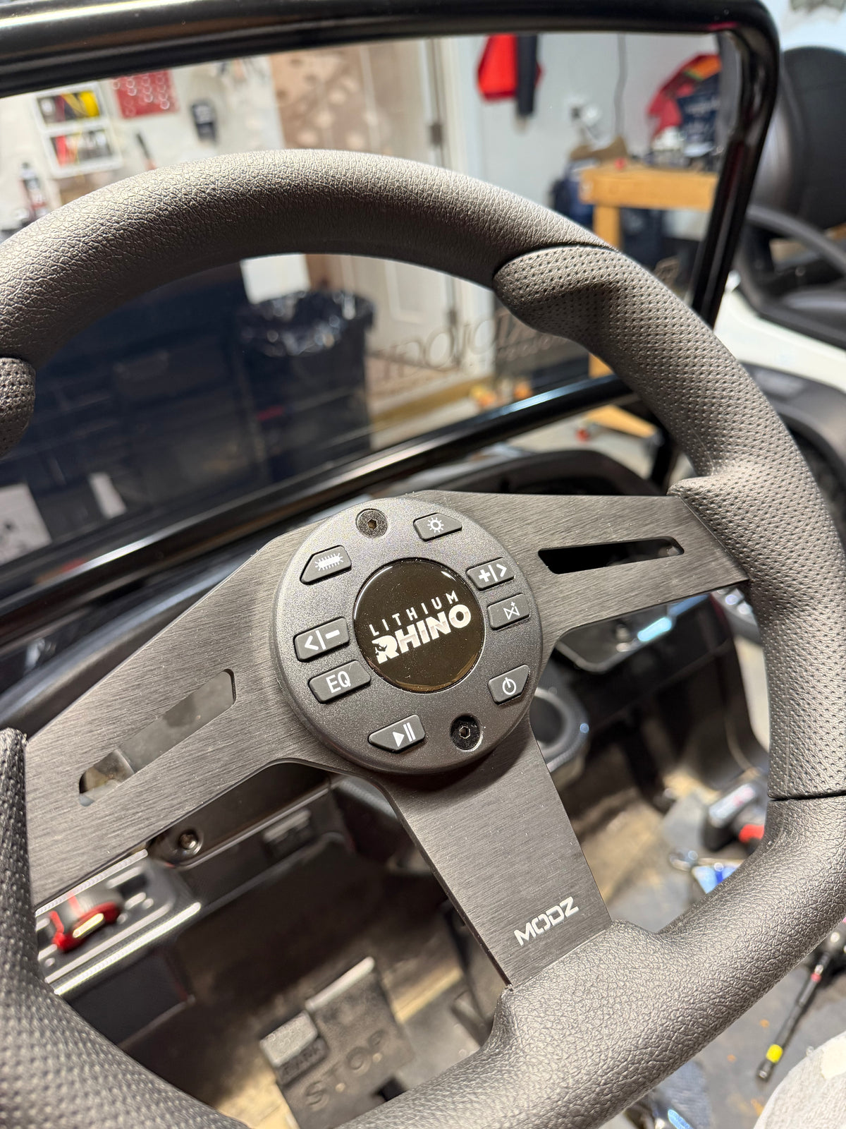 Lithium Rhino Steering Wheel Remote Replacement Back