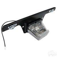 License Plate Bracket w/ Light, Surface Mount