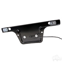 License Plate Bracket w/ Light, Surface Mount