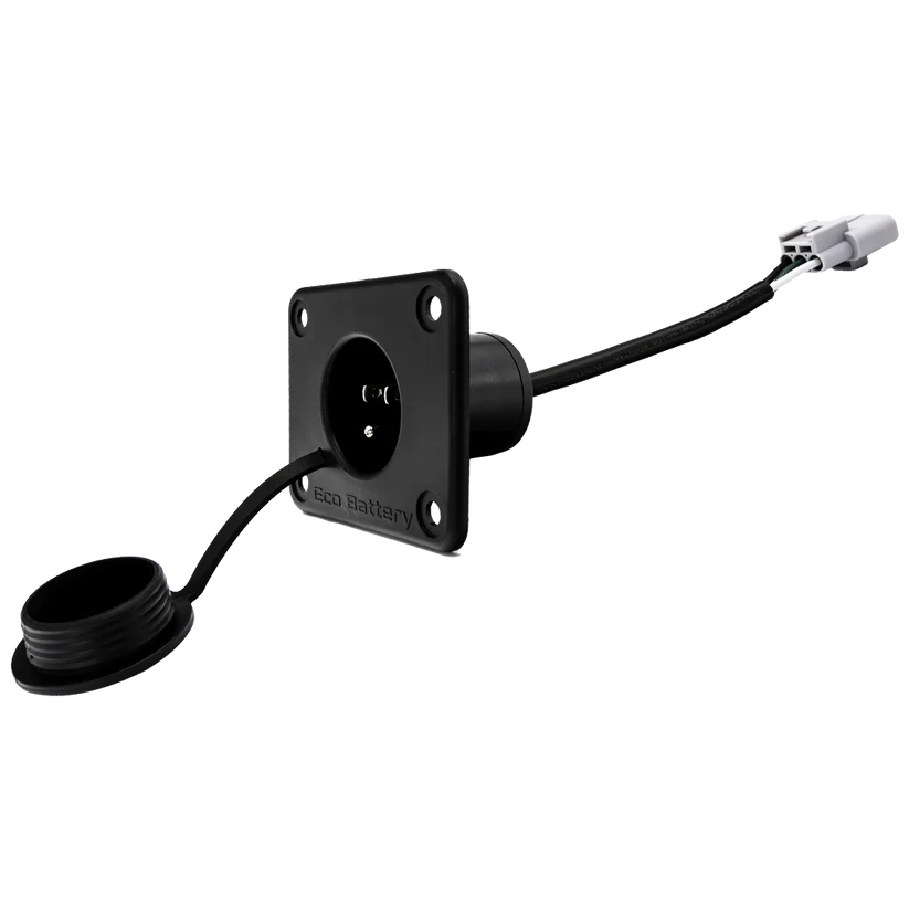 ECO Battery 51V 105Ah Skinny Battery Bundle, EZGO RXV (Factory Metal Tray)