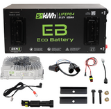ECO Battery 51V 105Ah Skinny Battery Bundle, Advanced EV Advent 2022-2024