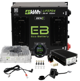 ECO Battery 38V 105Ah Battery Bundle, EZGO TXT