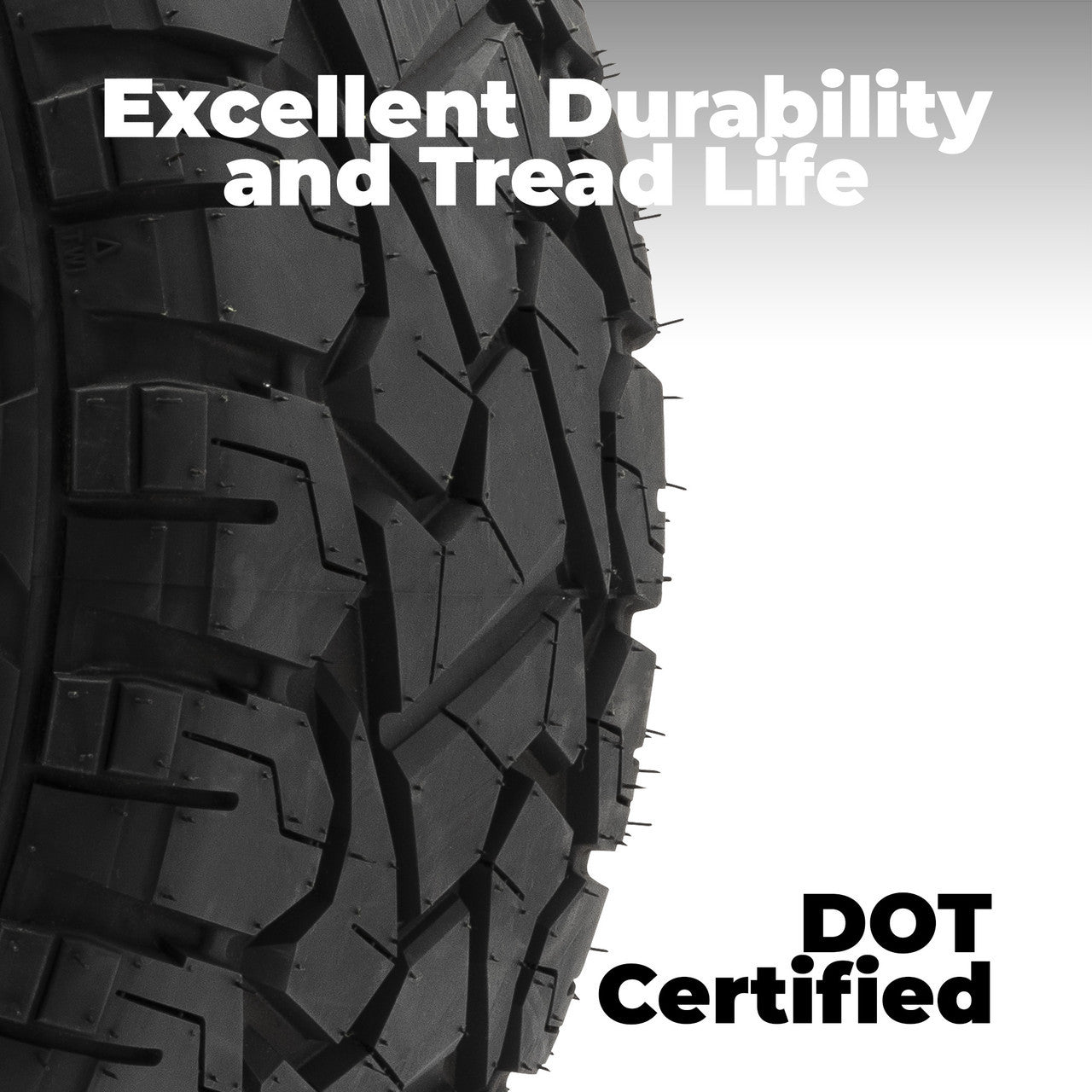 Xcomp® Gladiator 23x10-R15 Steel Belted Radial Golf Cart Tire