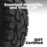 Xcomp® Gladiator 23x10-R15 Steel Belted Radial Golf Cart Tire