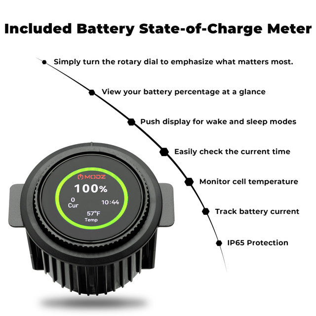 MODZ® 51.2V 175Ah Blade Lithium Golf Cart Battery Bundle