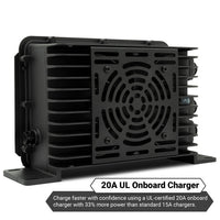 MODZ® 51.2V 175Ah Blade Lithium Golf Cart Battery Bundle