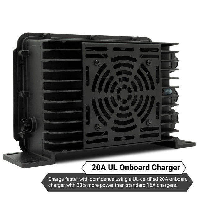 MODZ® 51.2V 175Ah Blade Lithium Golf Cart Battery Bundle