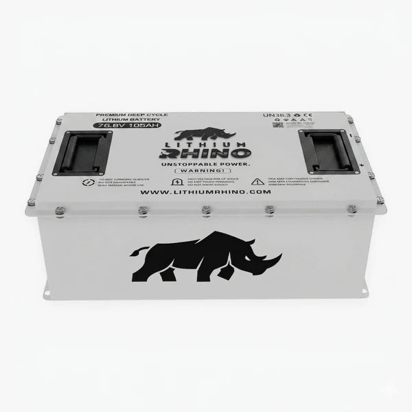 Lithium Rhino Lithium Conversion Kit, 76V 105Ah, Self Heated