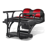 Doubletake MAX 6 HELIX Golf Cart Rear Seat, Custom Cushions, Club Car