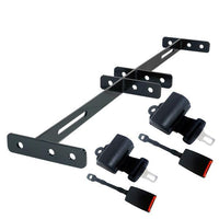 Seat Belt Kit, Retractable 2-Passenger, Extended Length