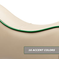 Modz Flip4 RS Custom Golf Cart Rear Seat Kit, Khaki Base