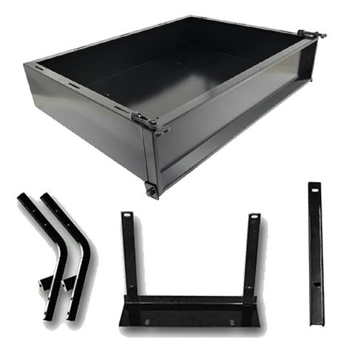 GTW Cargo Box Kit, Black, Steel, Yamaha G14-G22