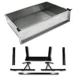 GTW Cargo Box Kit, Aluminum, Yamaha G29/Drive, 2007-2016