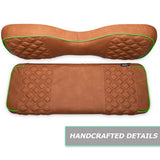 Modz RC Custom Rear Seat Covers, Rust Base