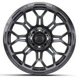 GTW Bravo Wheel, Matte Black, 15x7
