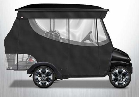 Doubletake Enclosure, 4 Passenger, Black