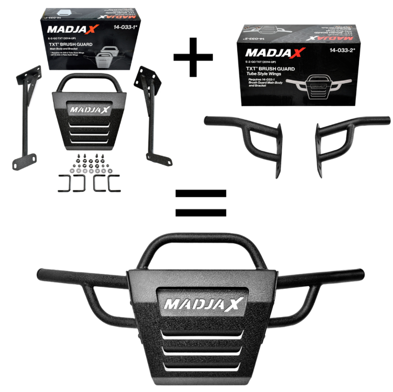 Madjax Tube Style Brush Guard, EZGO TXT 2014+