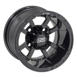 GTW Stormtrooper Wheel, 10", Black
