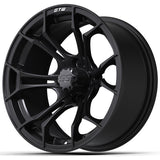 GTW Spyder Wheel, Matte Black, 15x7