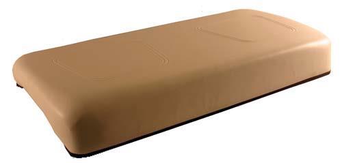 Seat Bottom Assembly, Club Car DS, 2000-2004, White or Buff