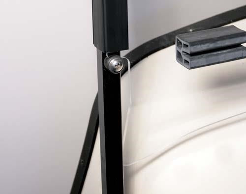 Windshield, EZGO TXT, Bolt, FD, CLEAR, 1/4"