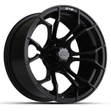 GTW Spyder Wheel, Matte Black, 15x7